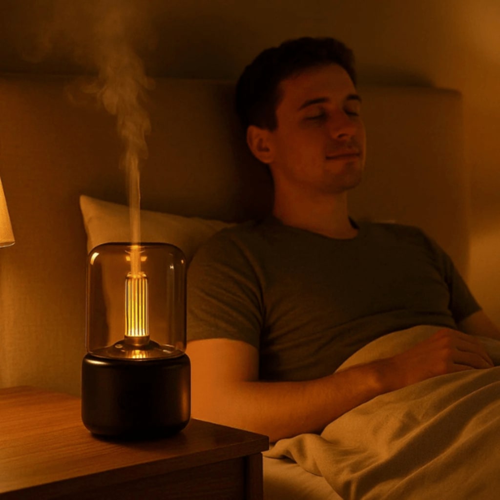 Aloura Air's Candlelight Ultrasonic Diffuser